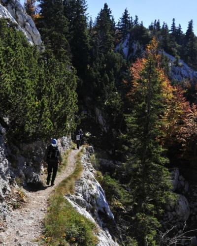 Premužić trail along the abyss