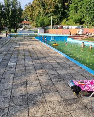 Stari bazeni na izvoru, Terme Tuhelj