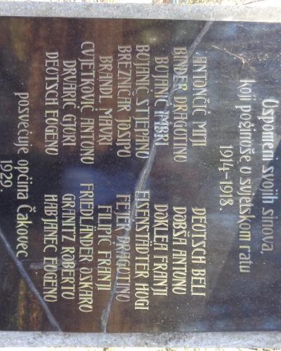 Obelisk poginulima u 1