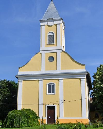 Darázs, Szent Borbála-templom 2024 01