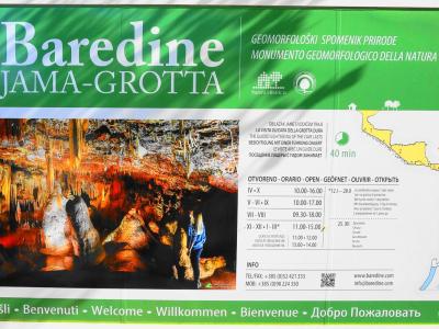 Baredine Höhle - Jama Grotta - Porec, Istrien