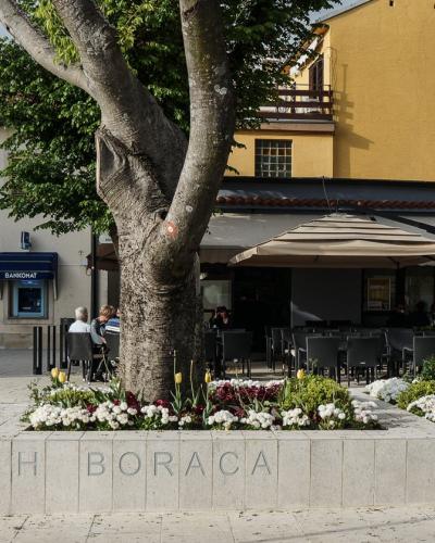 TRG Palih Boraca Platz in Selce, Kroatien