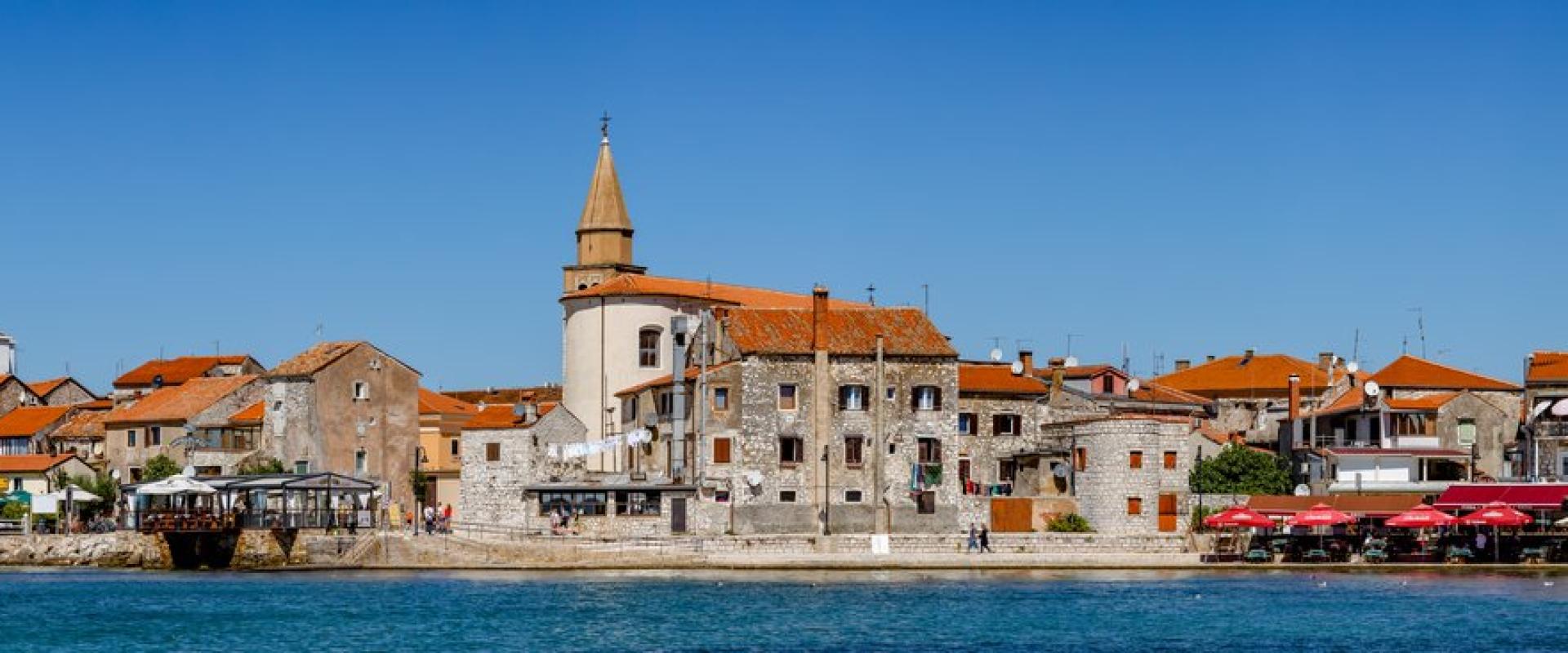 Panorama of Umag, Istria, Croatia