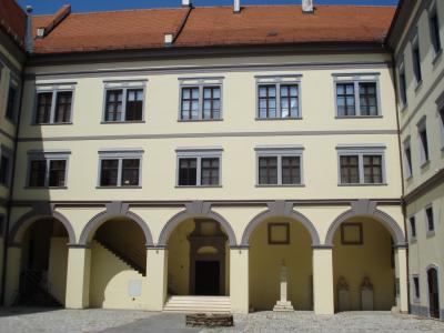 Atrij palače Starog grada Zrinskih, Čakovec (Croatia)