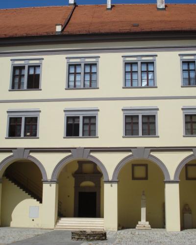 Atrij palače Starog grada Zrinskih, Čakovec (Croatia)