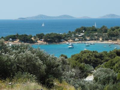 ZÁLIV S CAMPINGOM KOSIRINA - GULF WITH THE CAMP KOSIRINA - panoramio