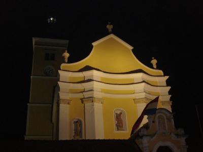 Crkva, Sveti Juraj na Bregu (Croatia) - noć