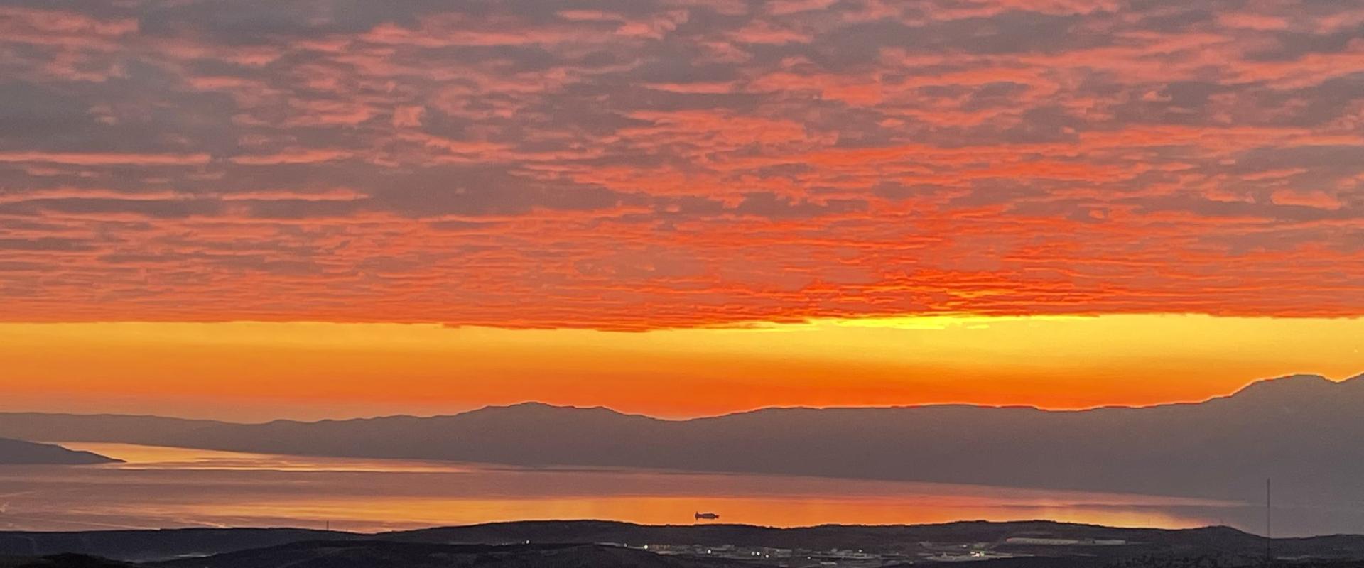Sunset at Kvarner Bay, Croatia