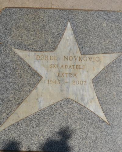 Croatian walk of fame - Djordje Novkovic