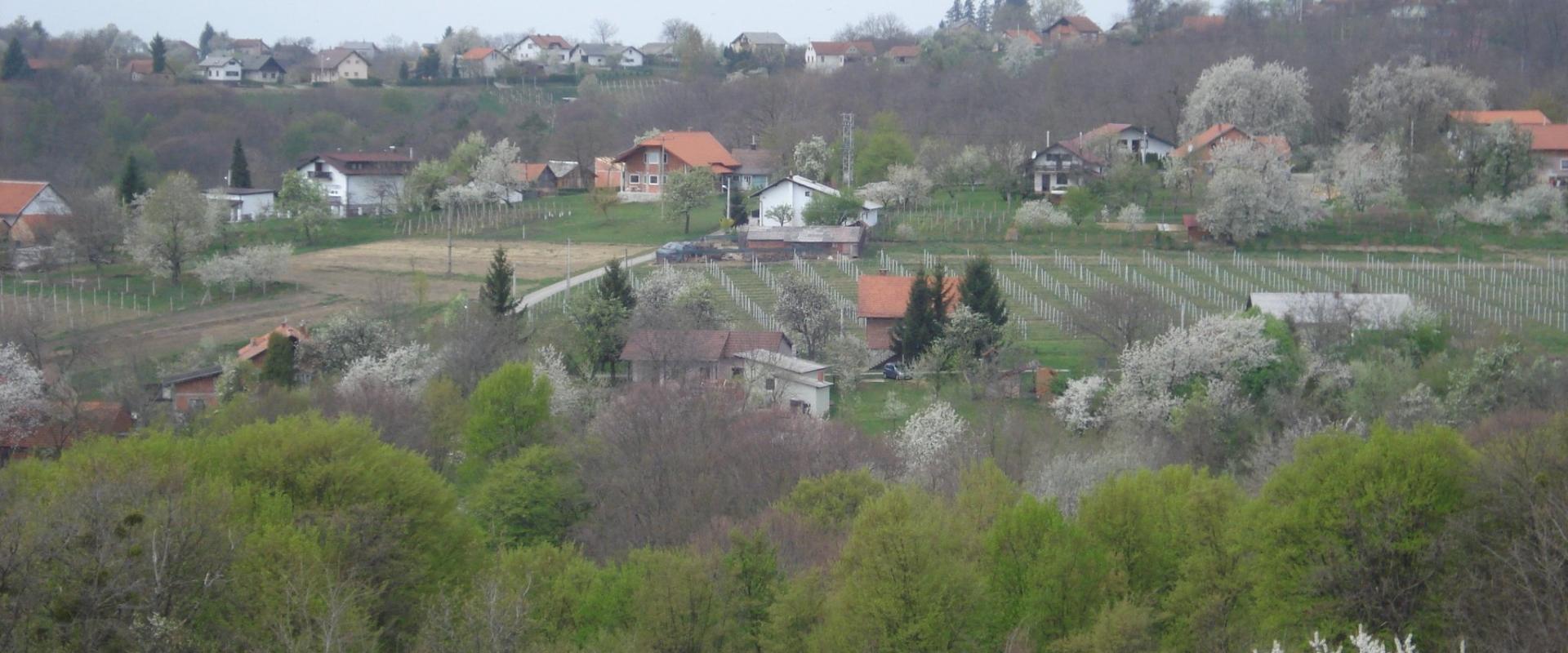 Vučetinec - proljetna panorama (travanj 2012)