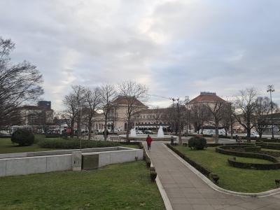 Ante Starčević square in Zagreb, 2025