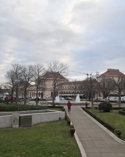 Ante Starčević square in Zagreb, 2025