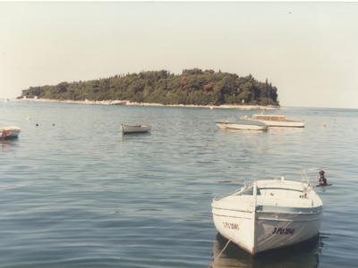St Katarina island, Rovinj, Croatia, September 1984