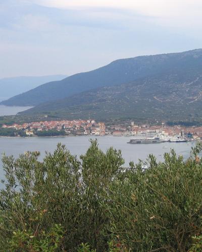 Cres town view